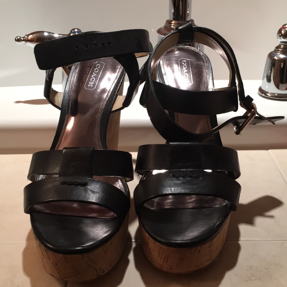 Coach Wedges - Picture 2 of 4